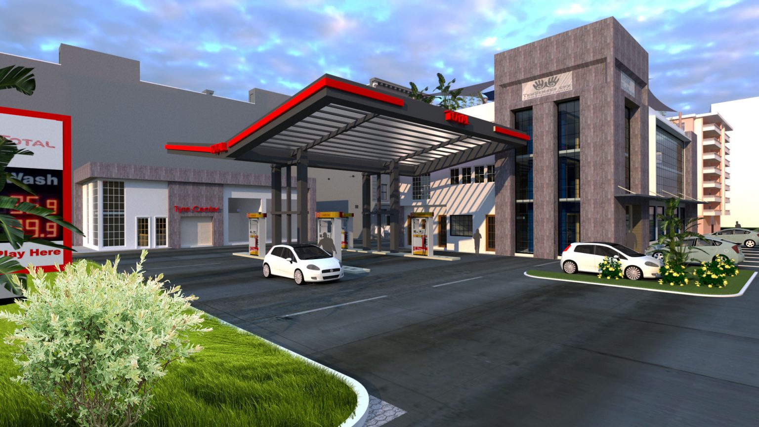 Fuel Station & Commercial Complexes Precise Architects
